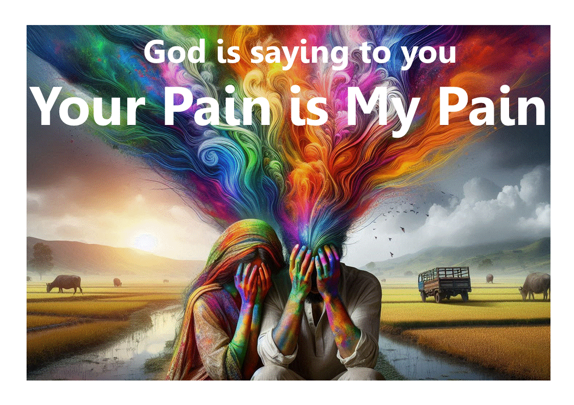 Jesus Says My Pain is Your Pain