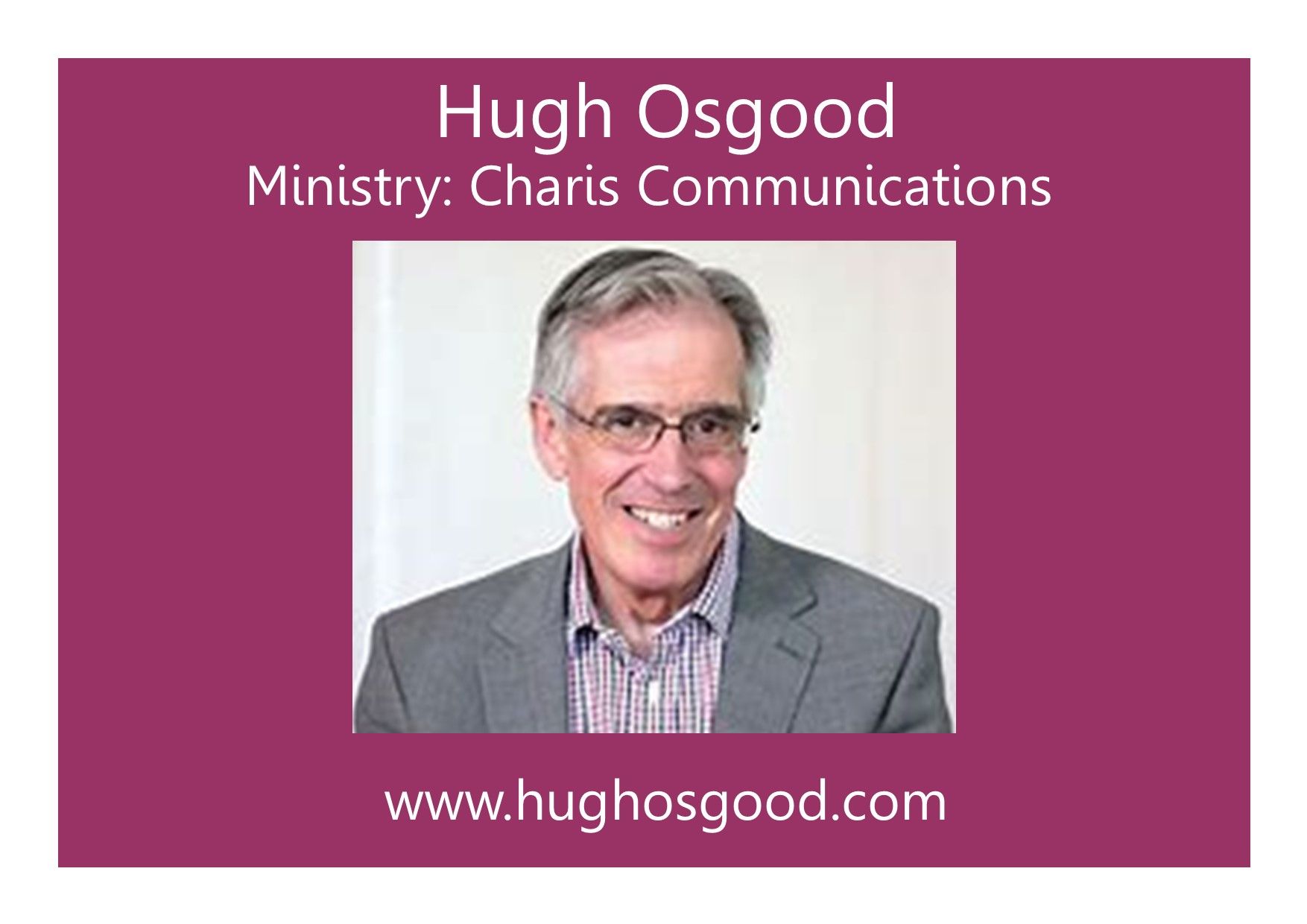 Hugh Osgood Apostolic Bible Teacher