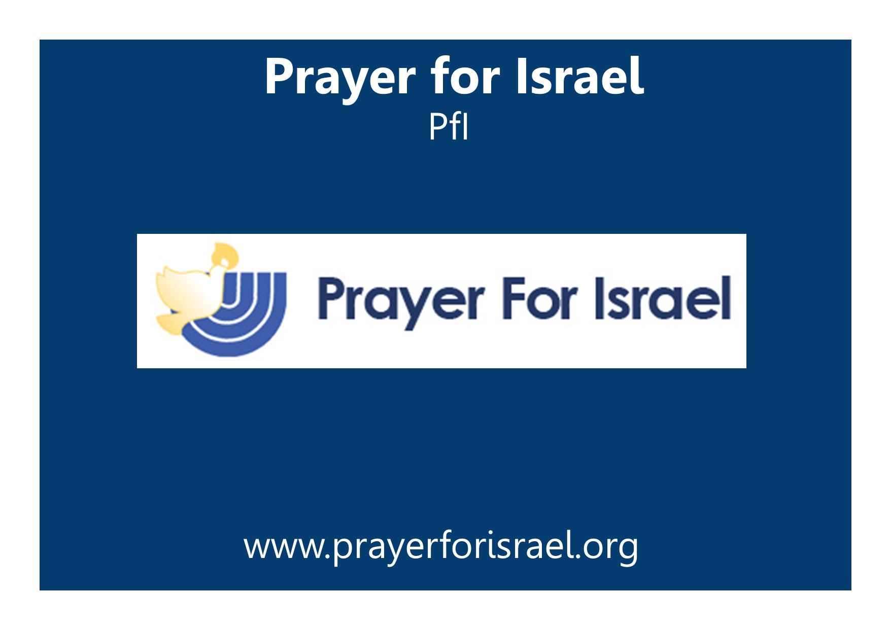 Prayer for Israel