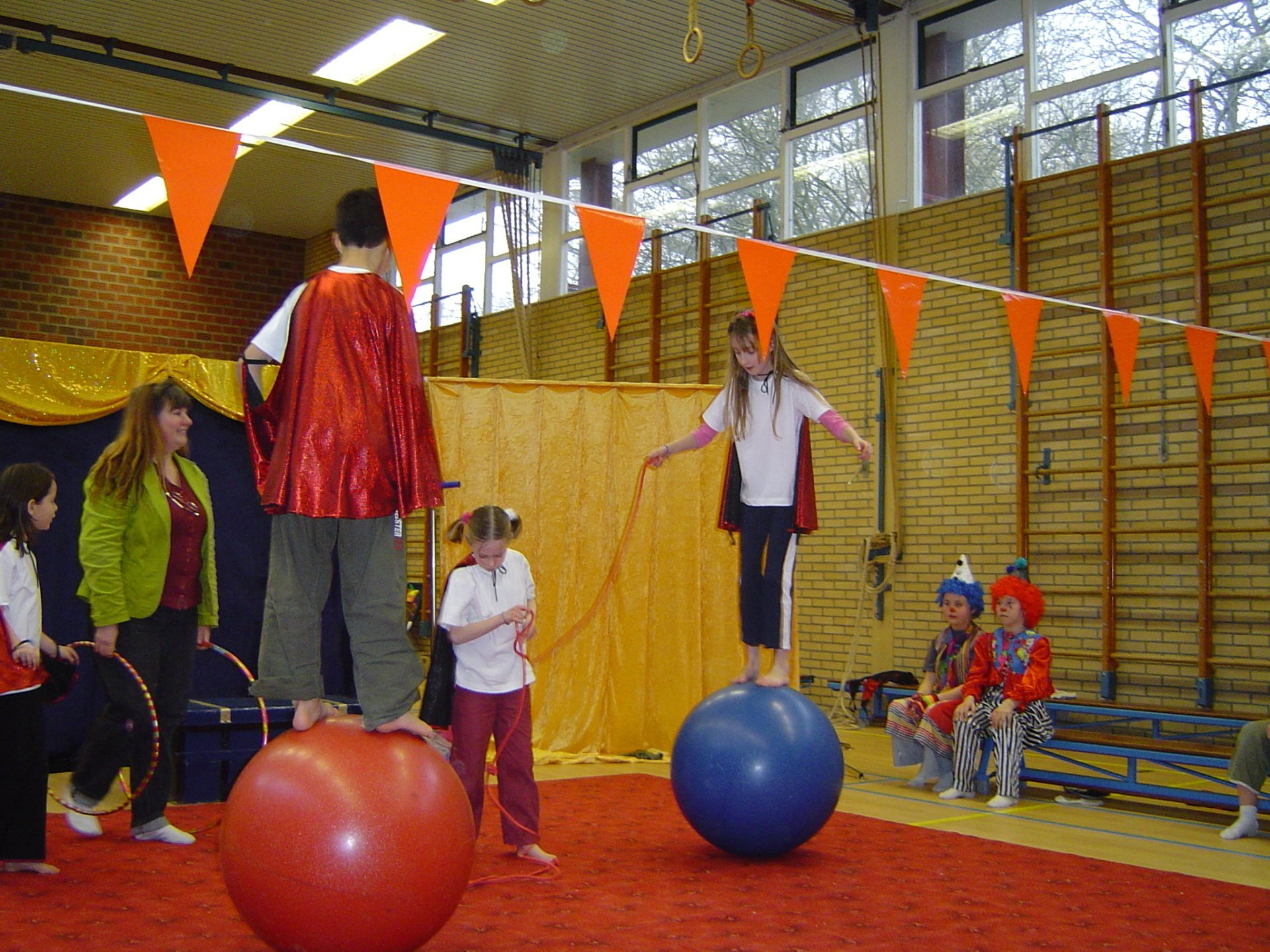 Kinderfeestje in het circus
