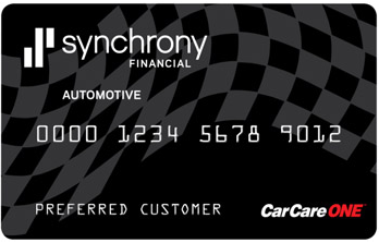 A synchrony financial automotive preferred customer card | C & G Auto Center Inc