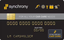 Synchrony card | C & G Auto Center Inc
