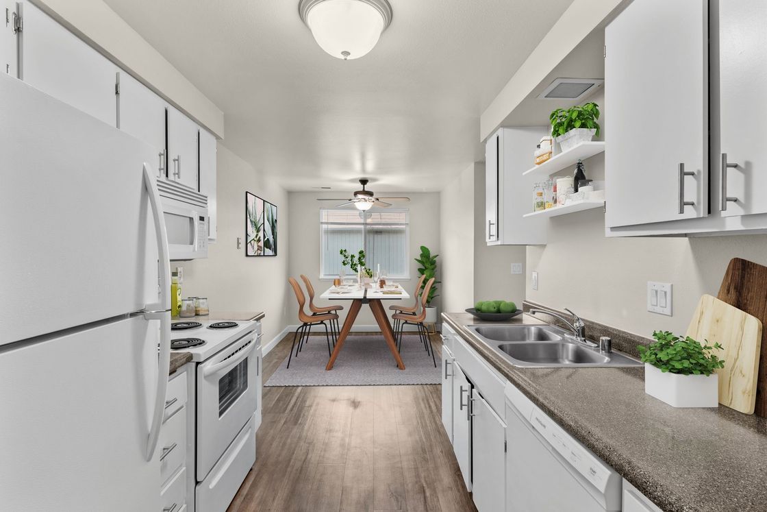 Large Dining Room off of Kitchen