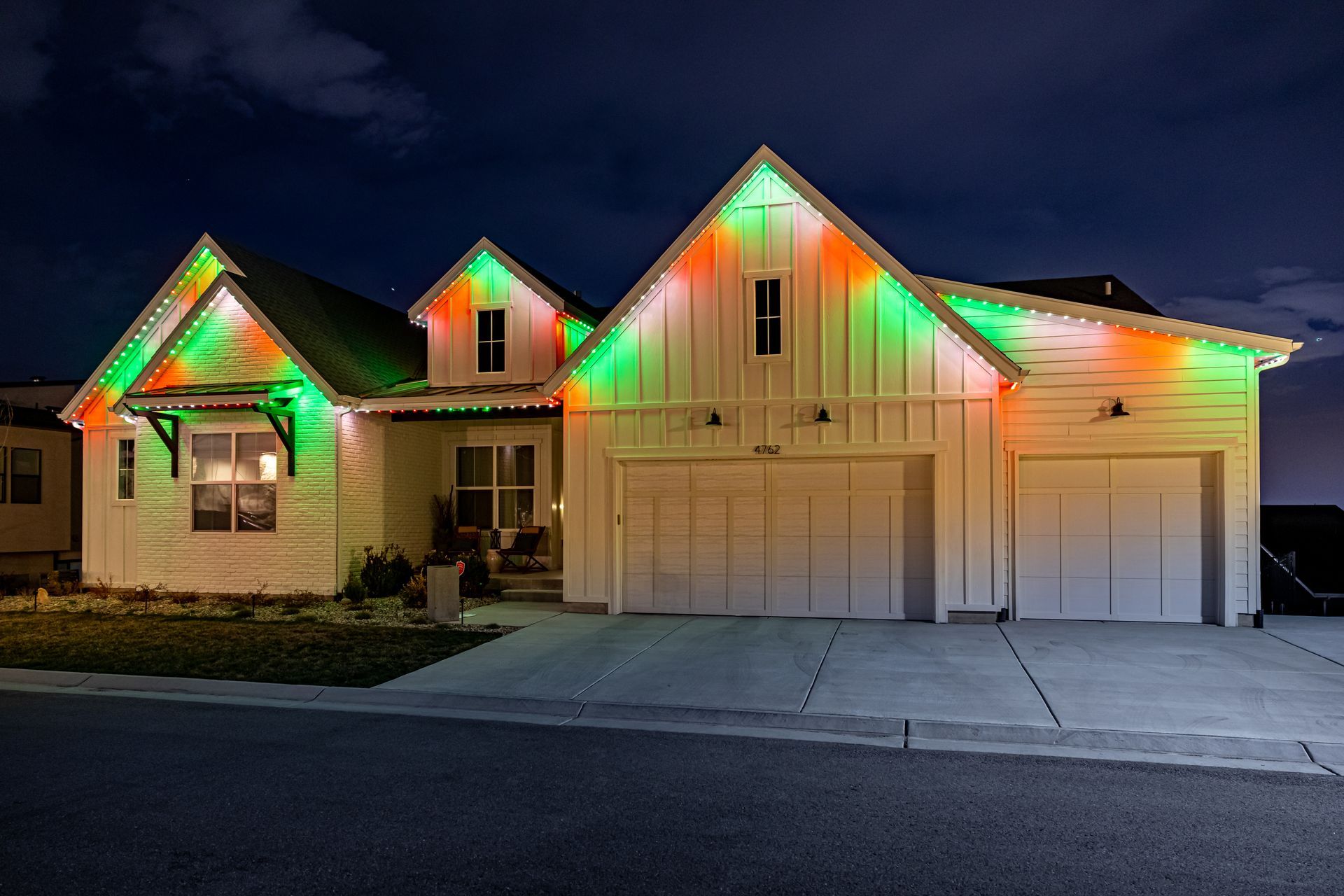 Colorful Lights - Hartford, WI - Brew City Trim Light