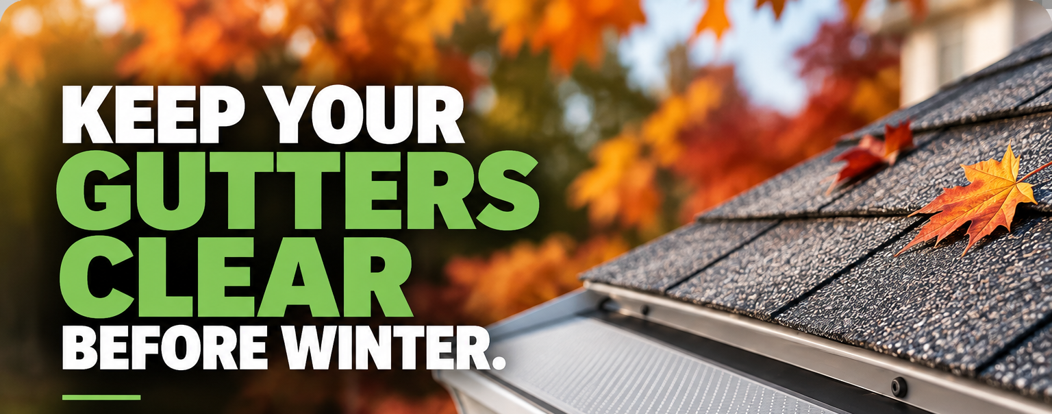 Your gutters are about to get busy. ?