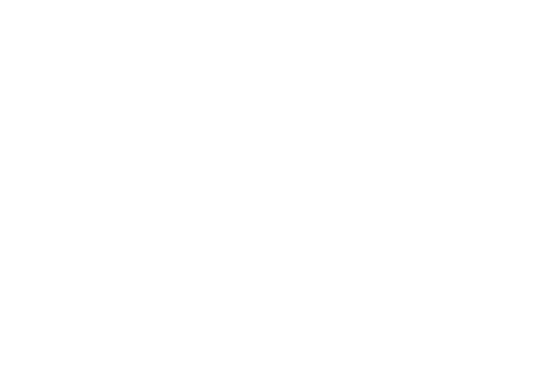 Logo for Hurtado Chiropractic: Man with highlighted spine, blue and white circular design. 
