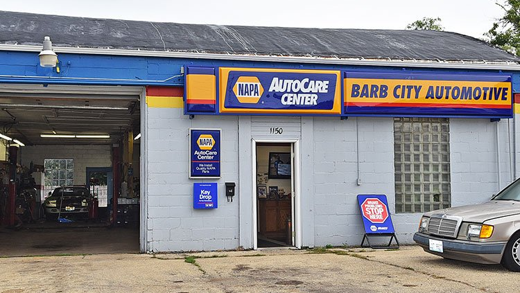 A NAPA AutoCare shop,
