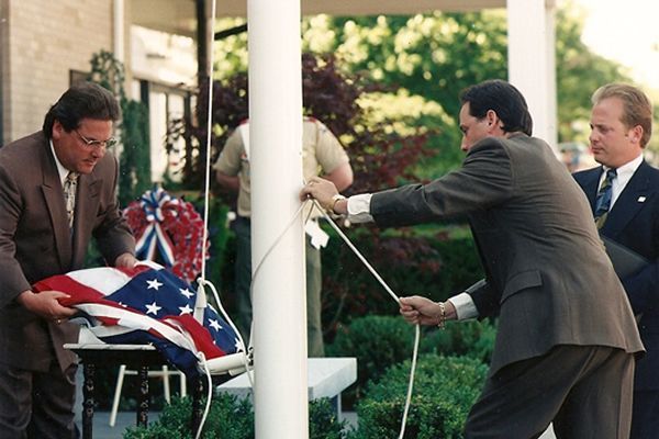 Veterans Grove Dedication