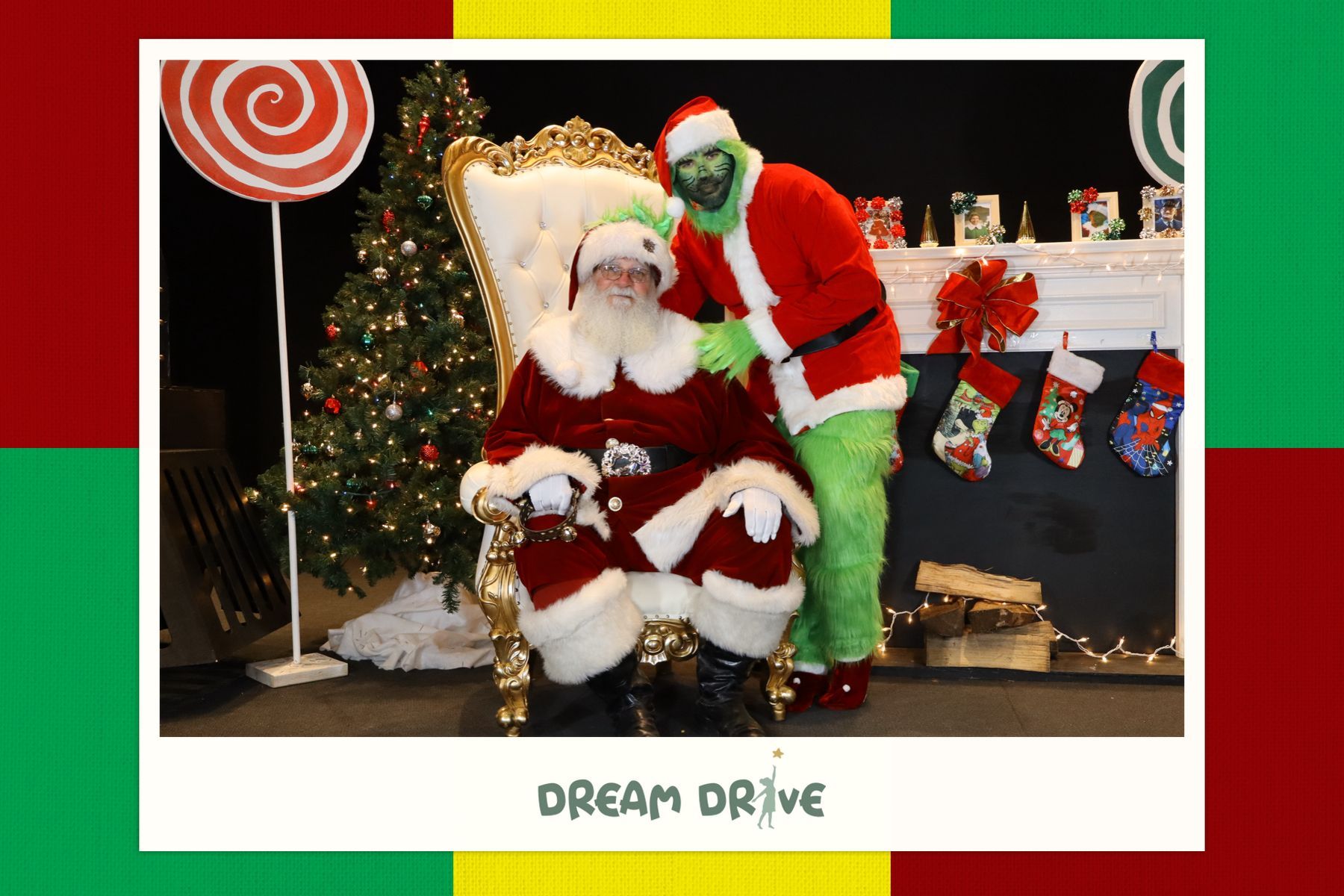 the grinch and santa photo booth warminster pa