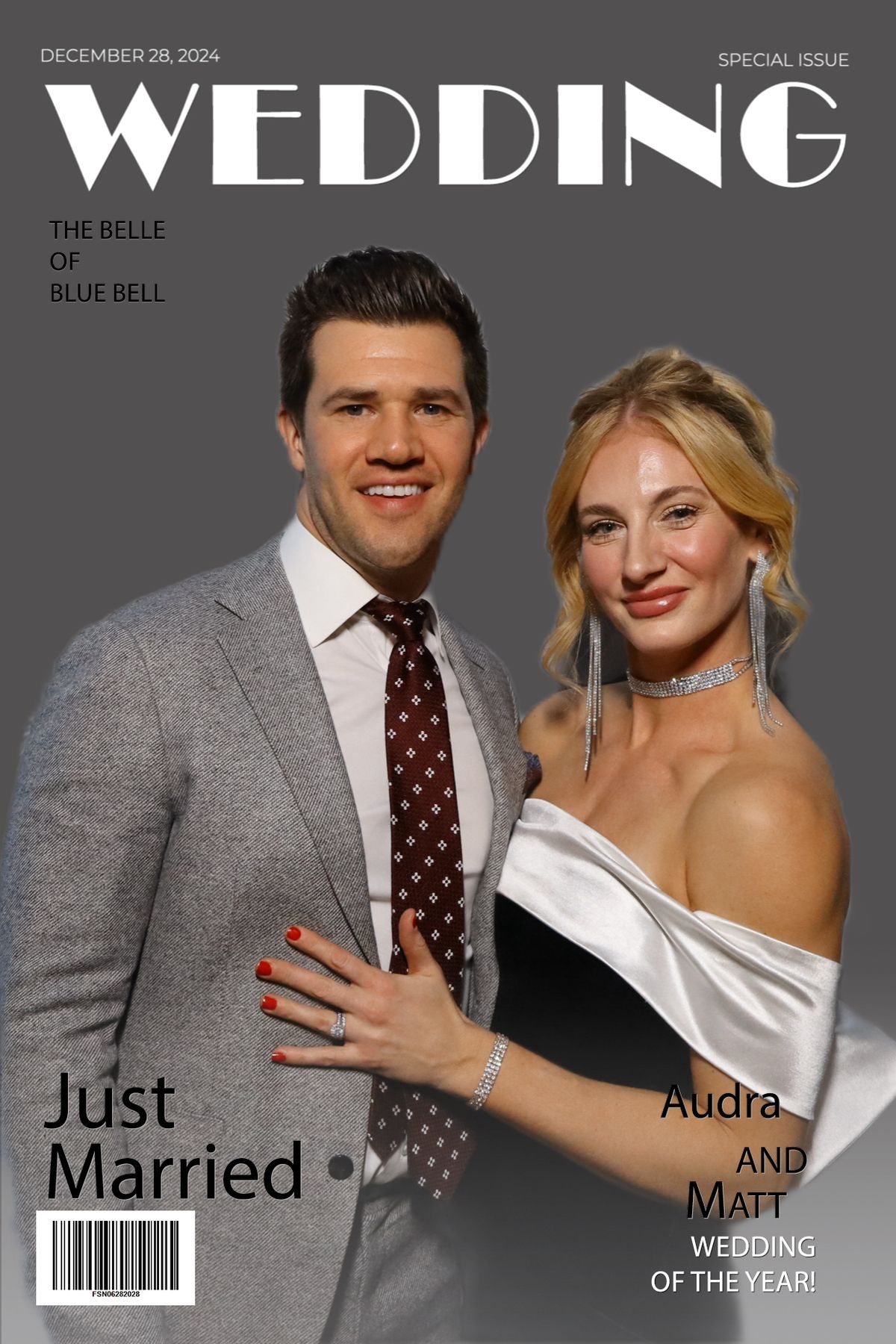 magazine cover photo booth blue bell country club