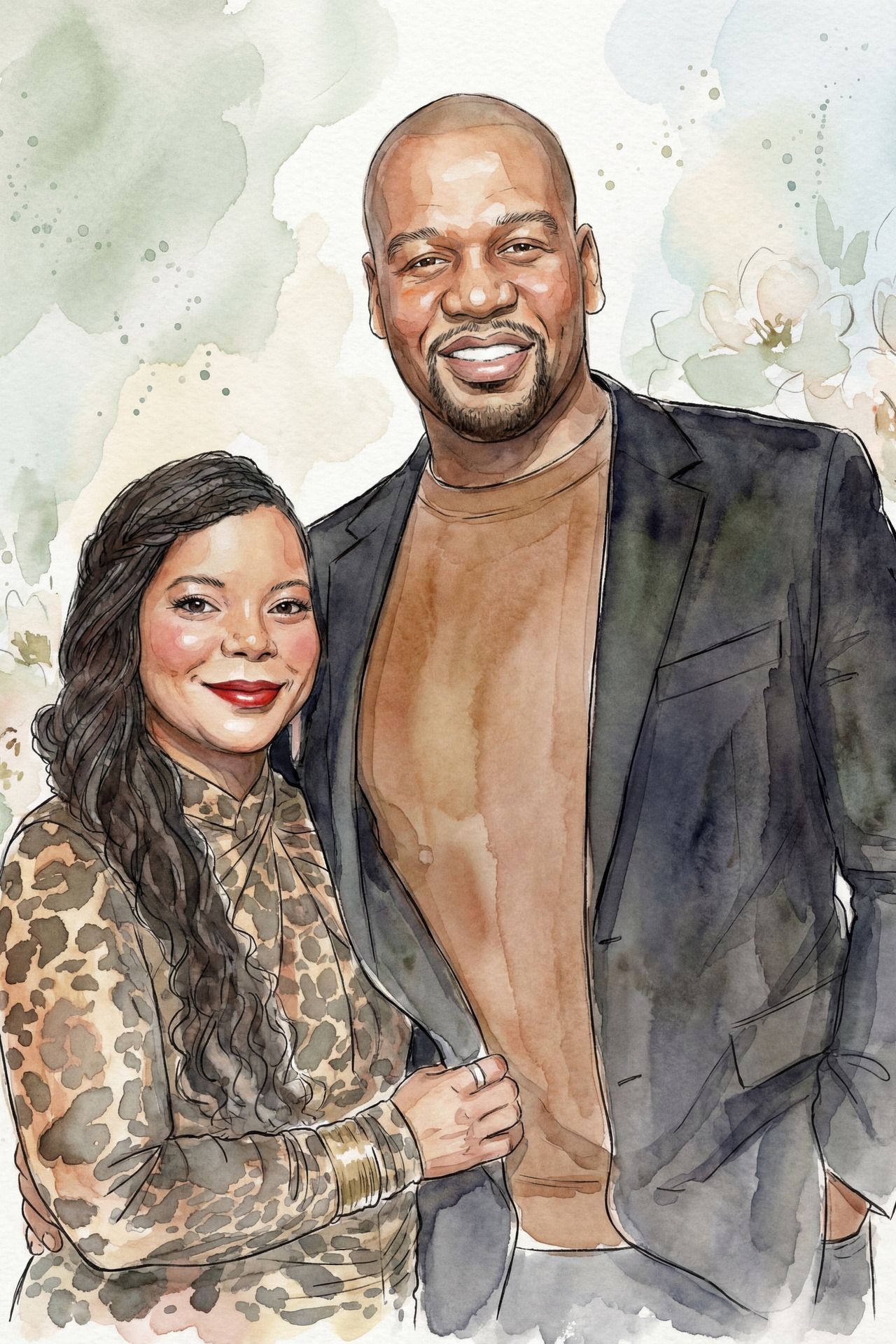 wedding watercolor artist lansdale pa at pinecrest country club