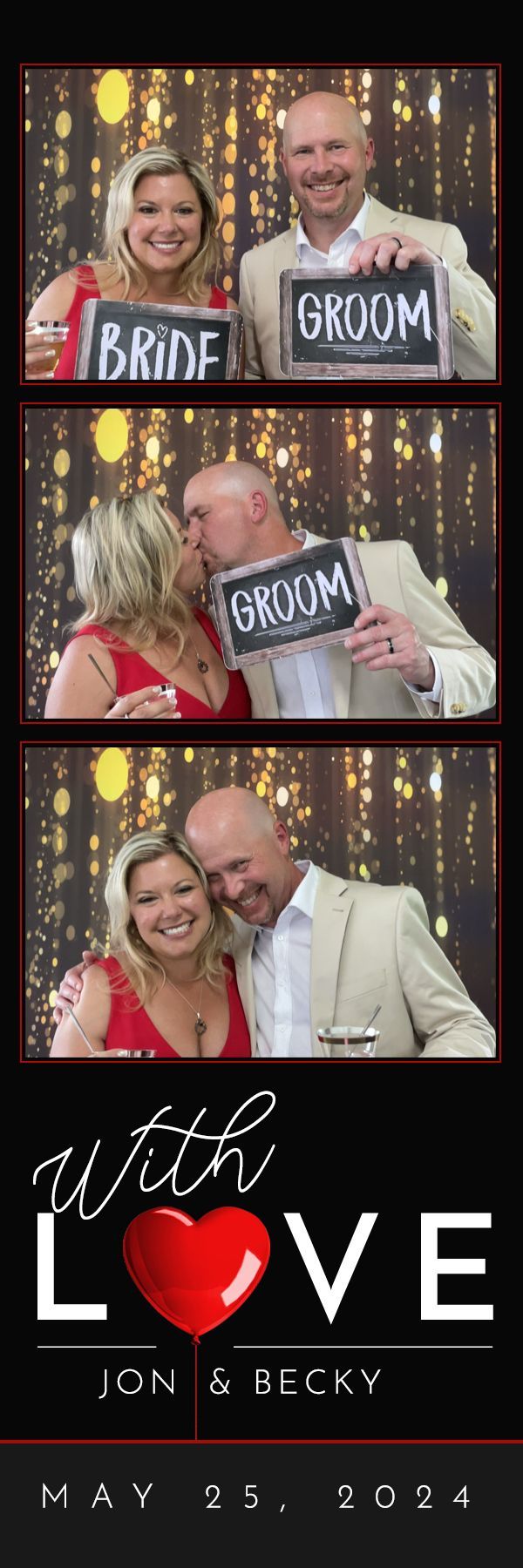 Classic 2x6 photo strip print