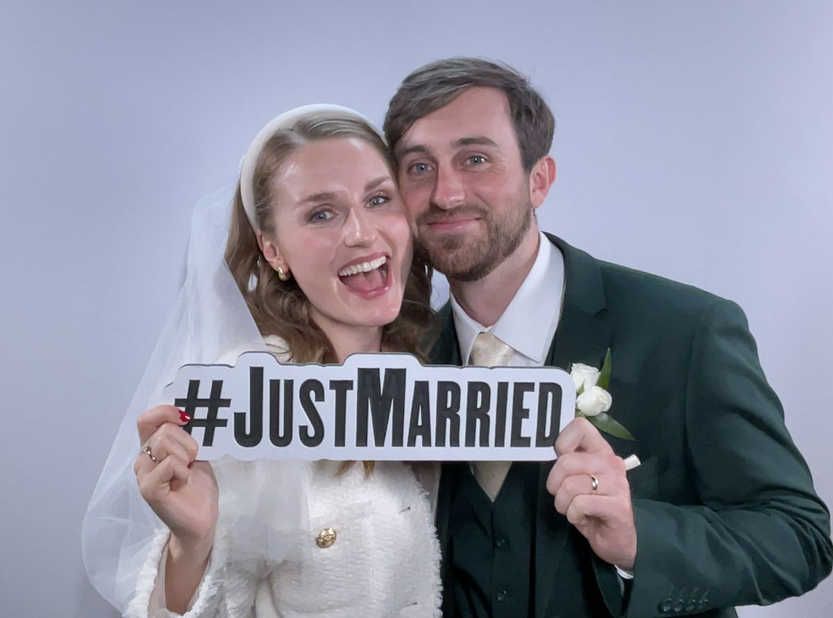 wedding photo booth new hope pa at holly hedge estate