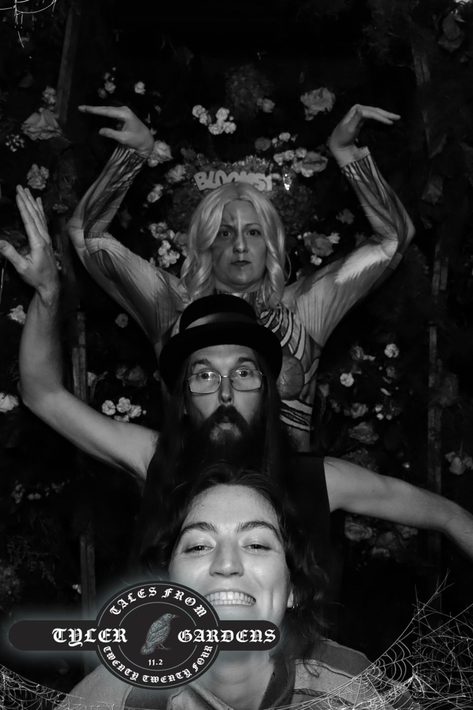 black and white photo booth tyler gardens newtown pa