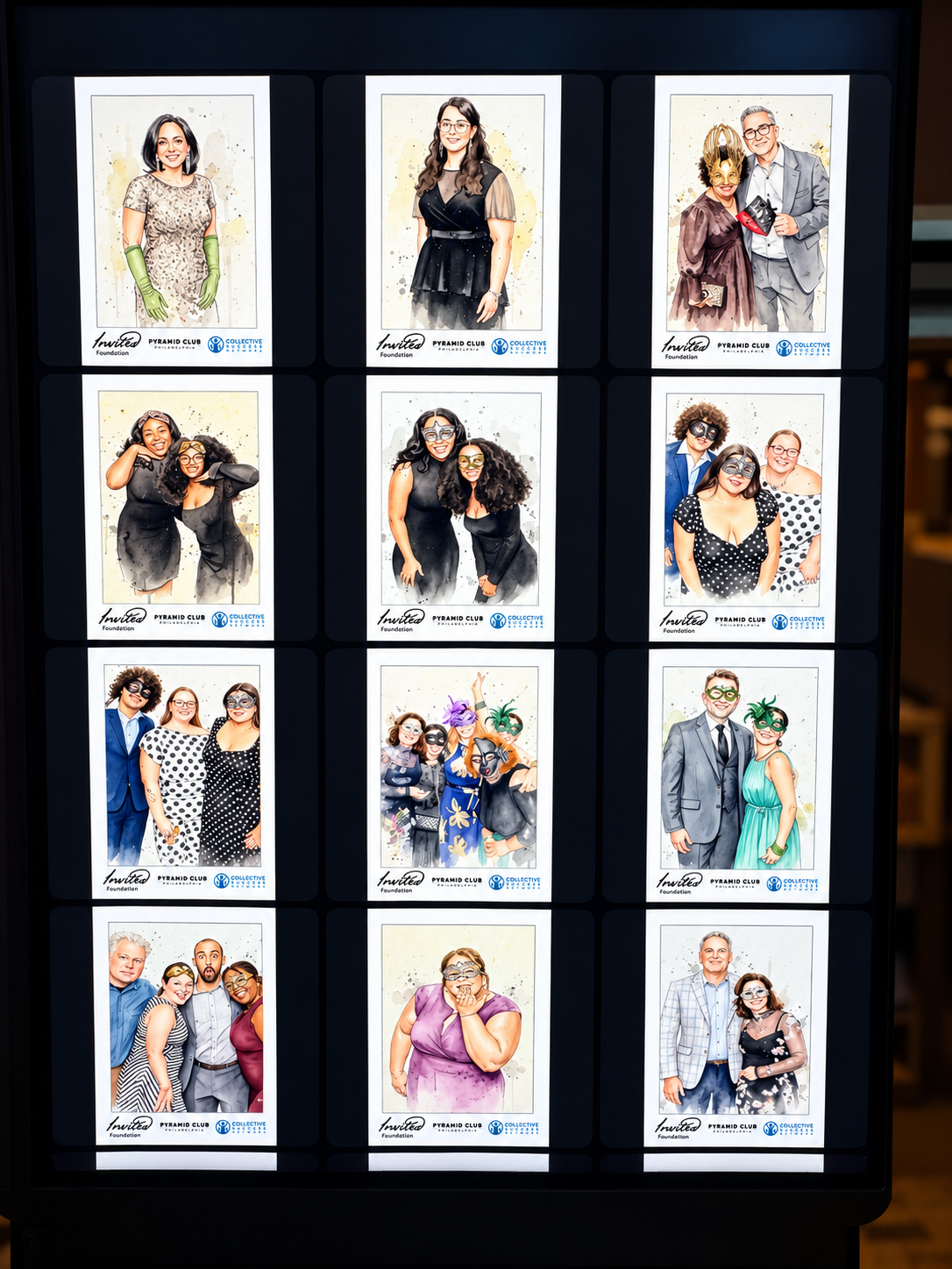 ai watercolor artist photo booth image gallery in philadelphia