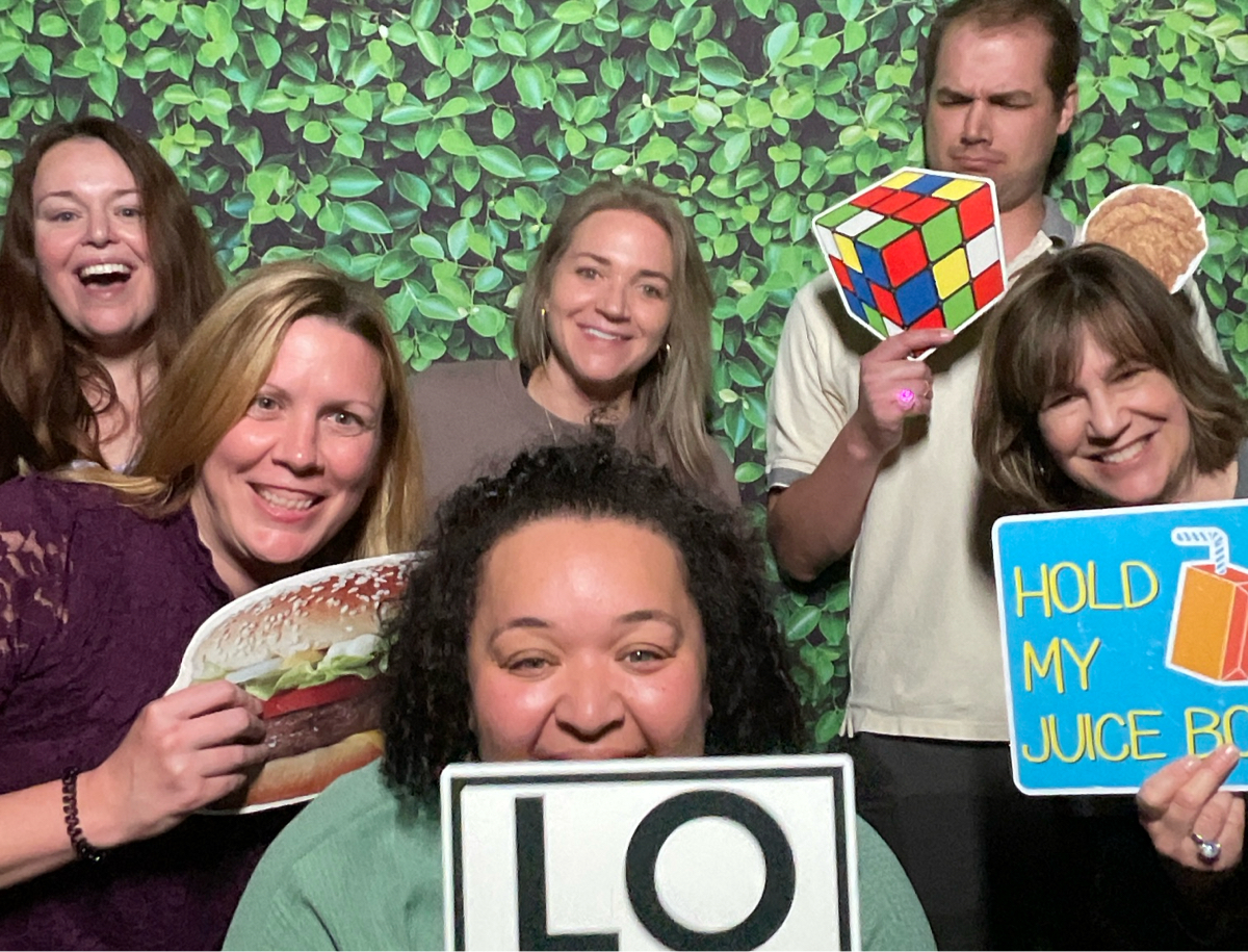 guests in photo booth lafayette hill pa