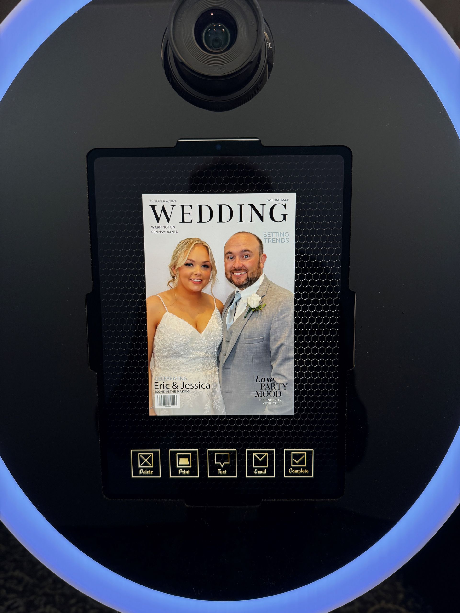 Magazine Cover Booth