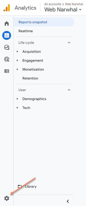 Adding an Account to GA Adding an Account to GA