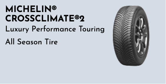A michelin crossclimate 2 luxury performance touring all season tire