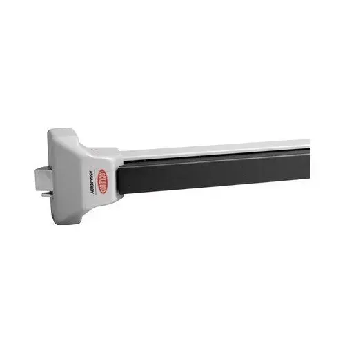 Gray and black handheld tool with a metal clamp or handle on a white background