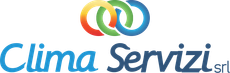Un logo per un'azienda chiamata clima servizi