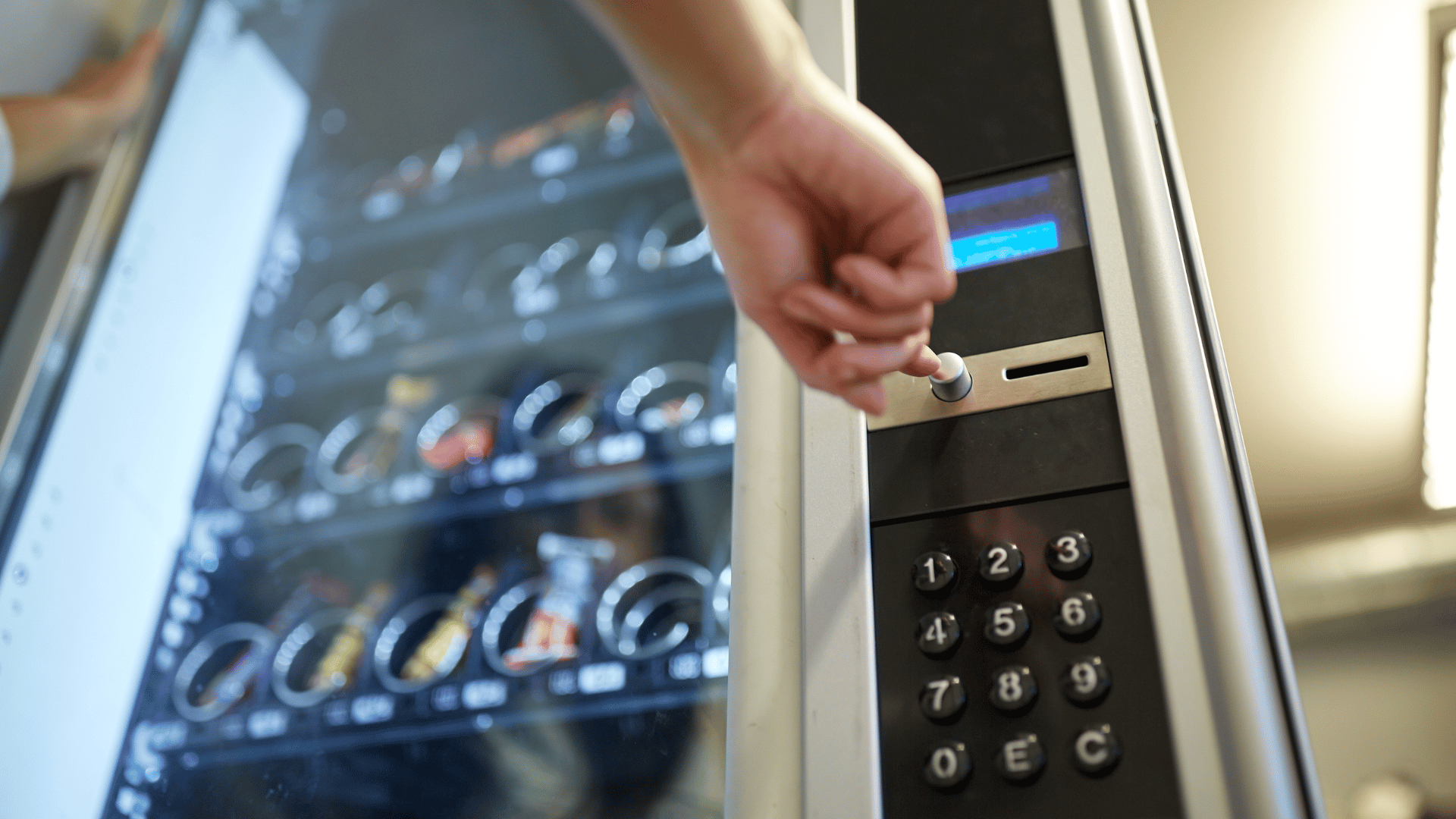 Employee vending solutions providing convenient snacks and beverages for a productive workplace environment.