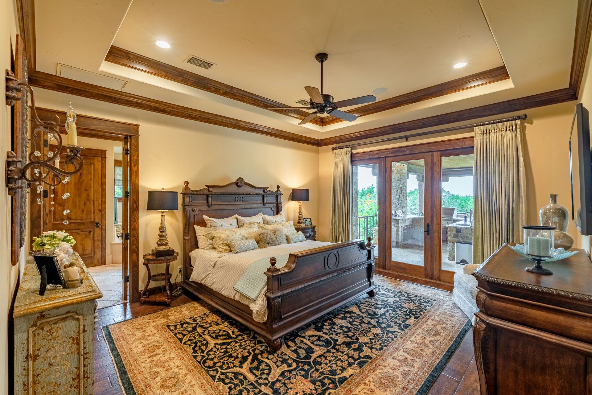 Primary Bedroom | Long Custom Homes | Georgetown, TX 78628