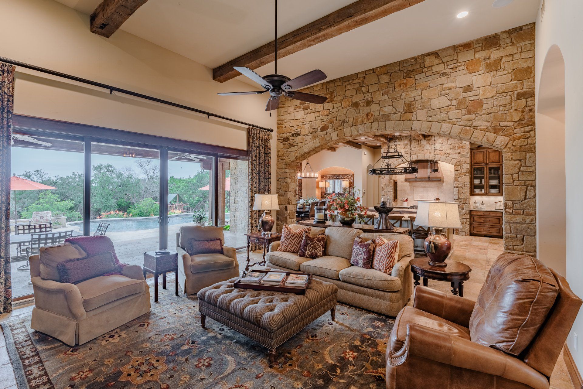 Living Room | Long Custom Homes | Georgetown, TX 78628