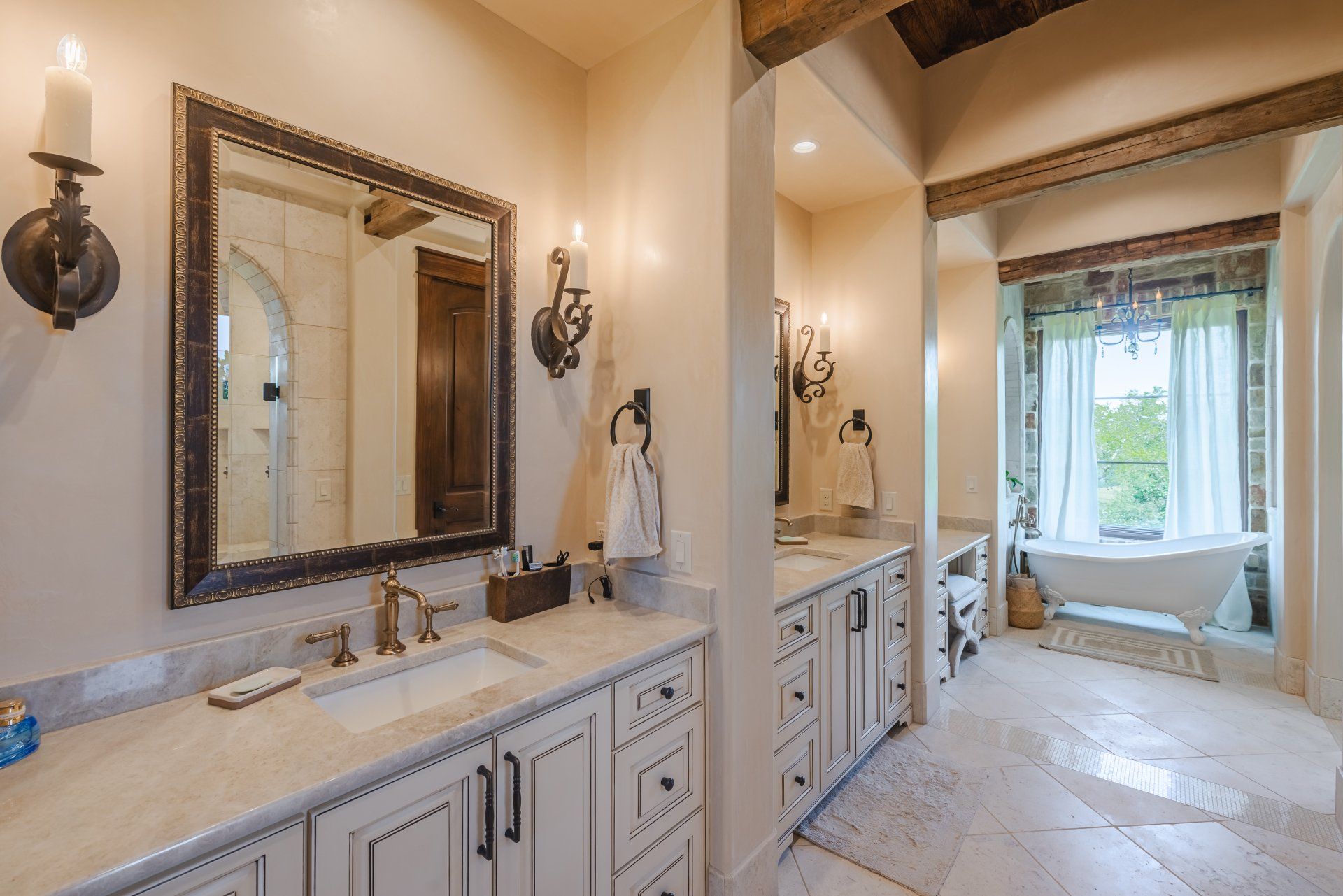 Camp Springs Bathroom | Long Custom Homes | Georgetown, TX 78628