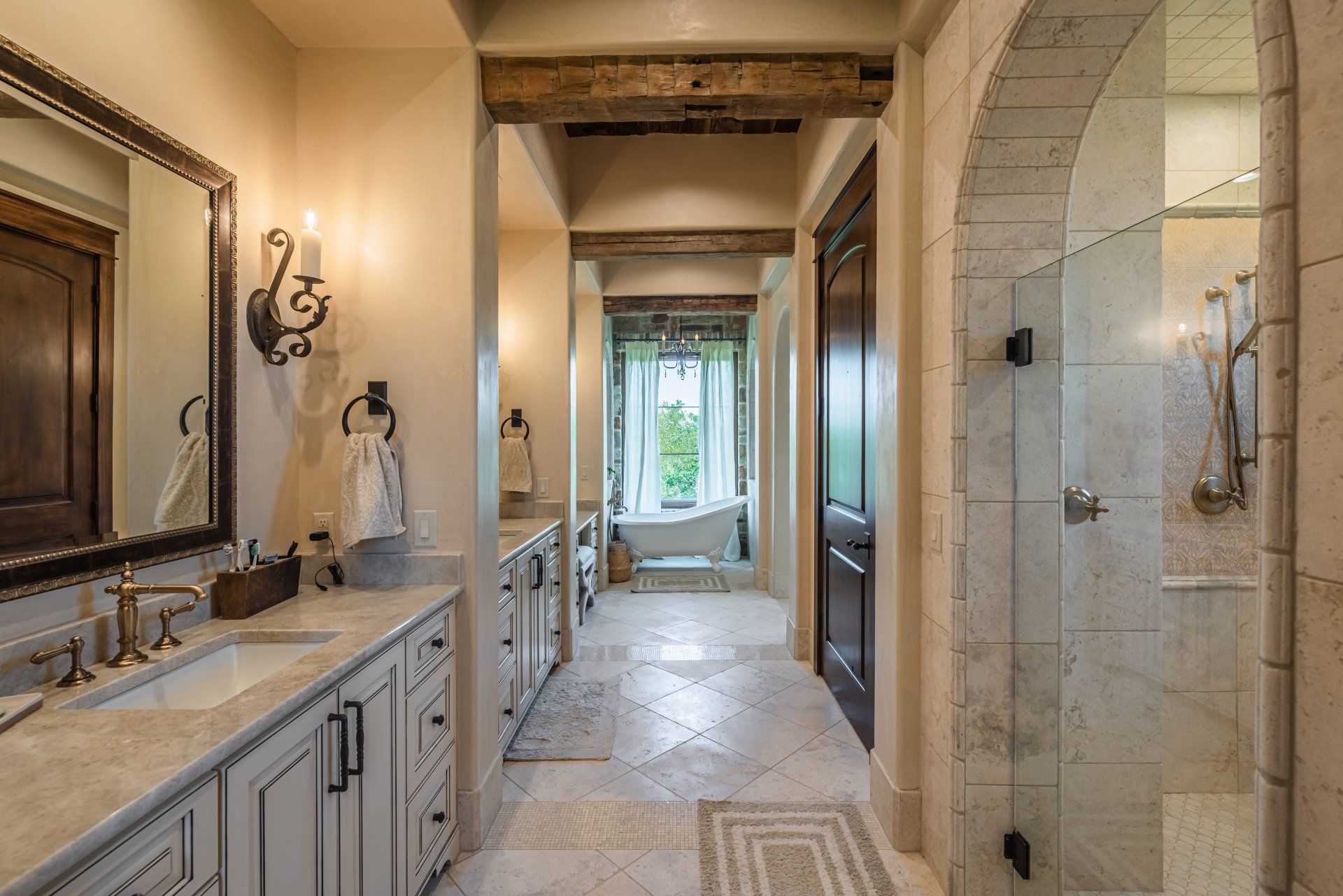 Primary Bathroom | Long Custom Homes | Georgetown, TX 78628