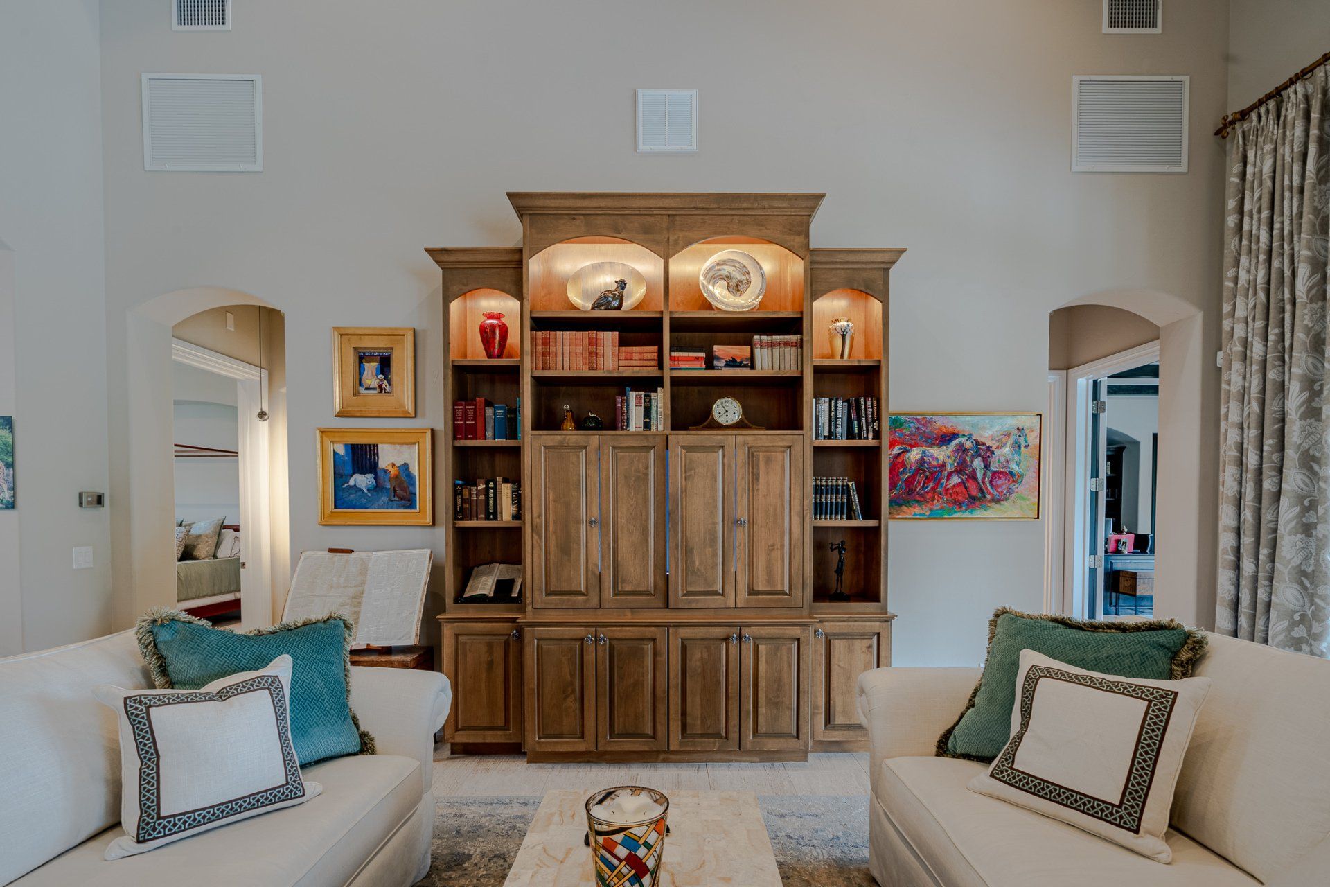 Family Room | Long Custom Homes | Georgetown, TX 78628
