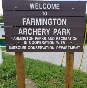 Farmington Archery Park Entrance