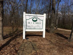 Dr. Crouch Nature Sanctuary Entrance
