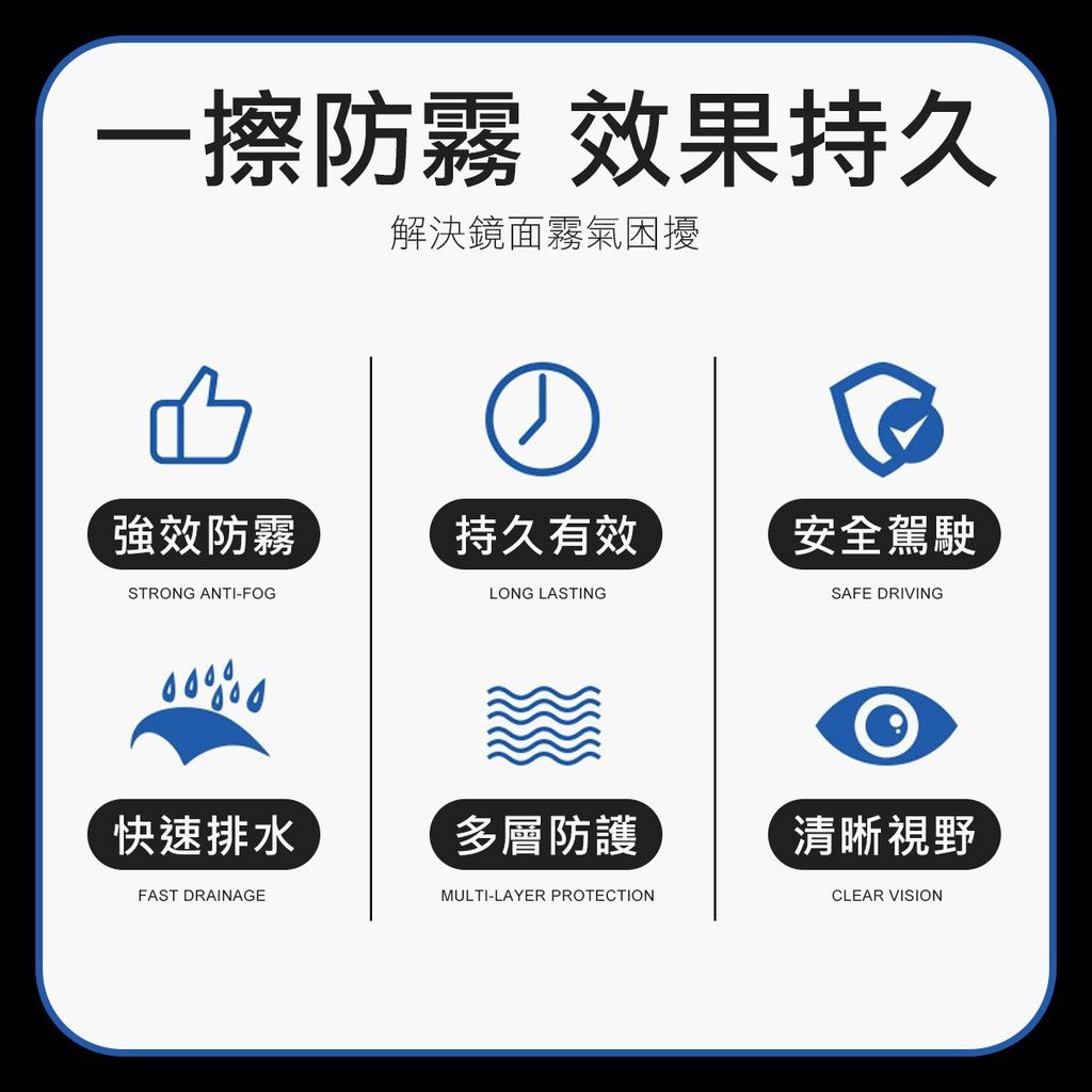 防霧濕紙巾 汽車前擋 後照鏡 防霧 機車後照鏡 安全帽 防霧紙巾 辦公室 家居 玻璃