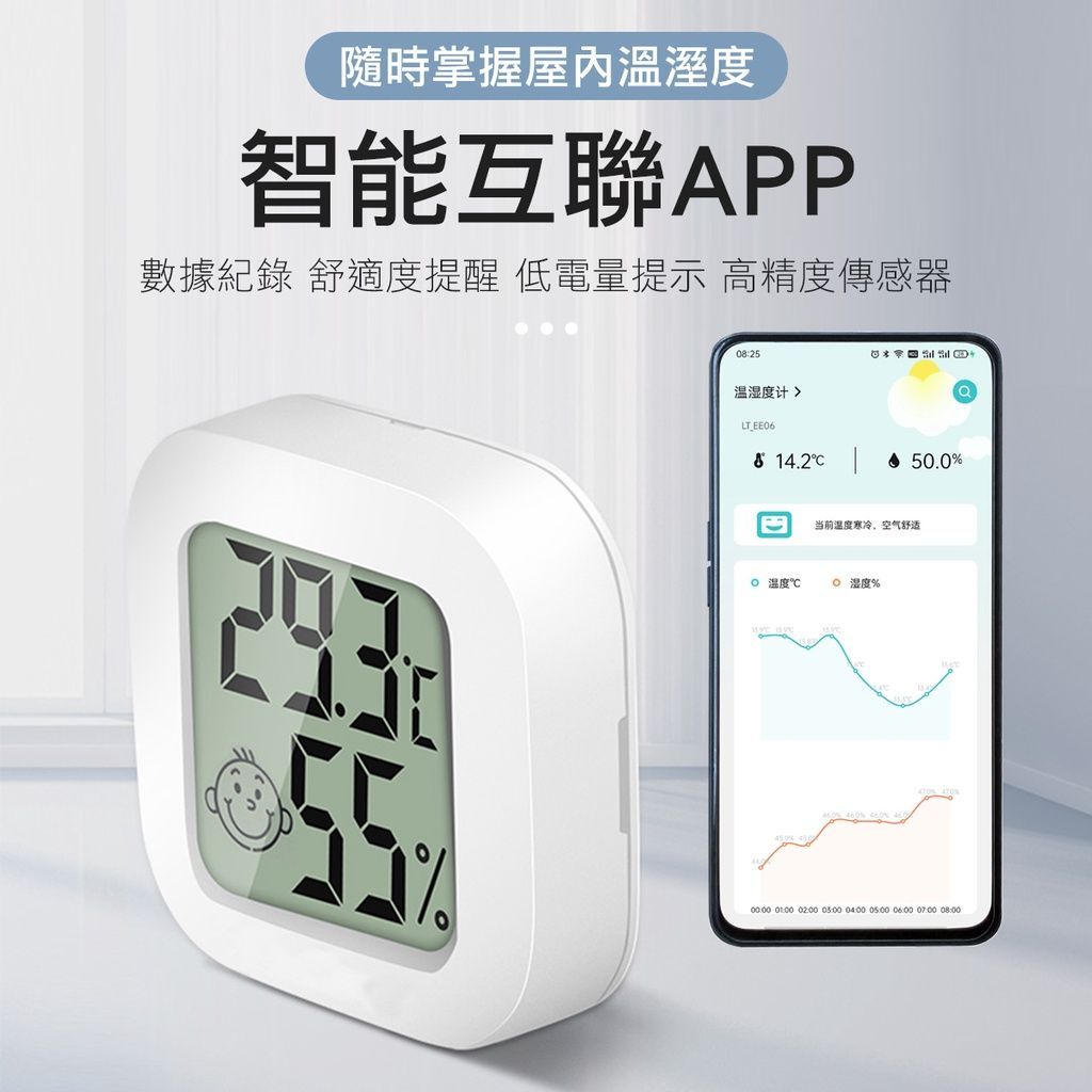 智能溫濕度計 溼度計 溫度計