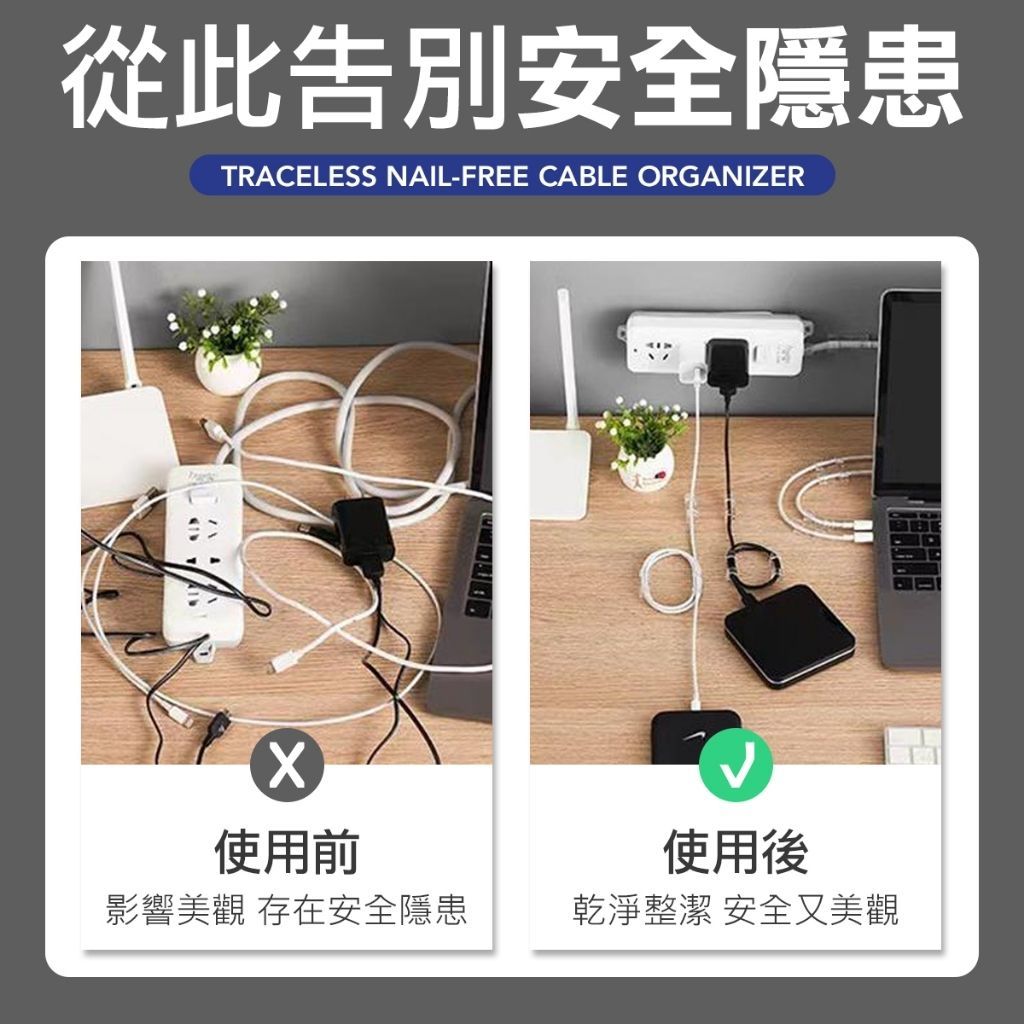 無痕黏貼 線材固定器 理線器 線材 繞線器 線材整理 電線收納 電線固定 走線