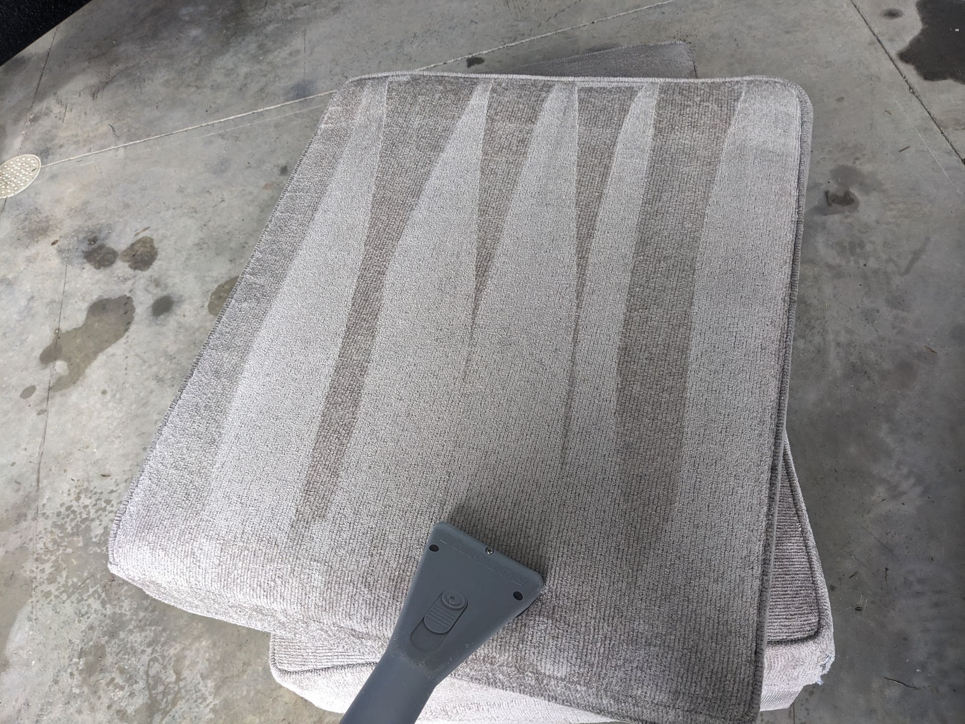 cleaned cushion