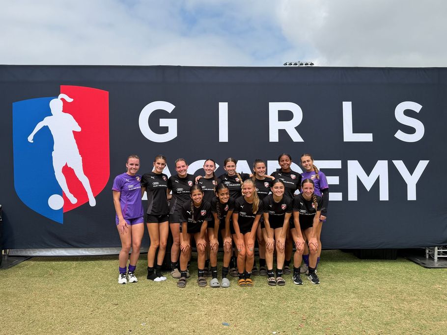Girls soccer team for Space Coast United Soccer