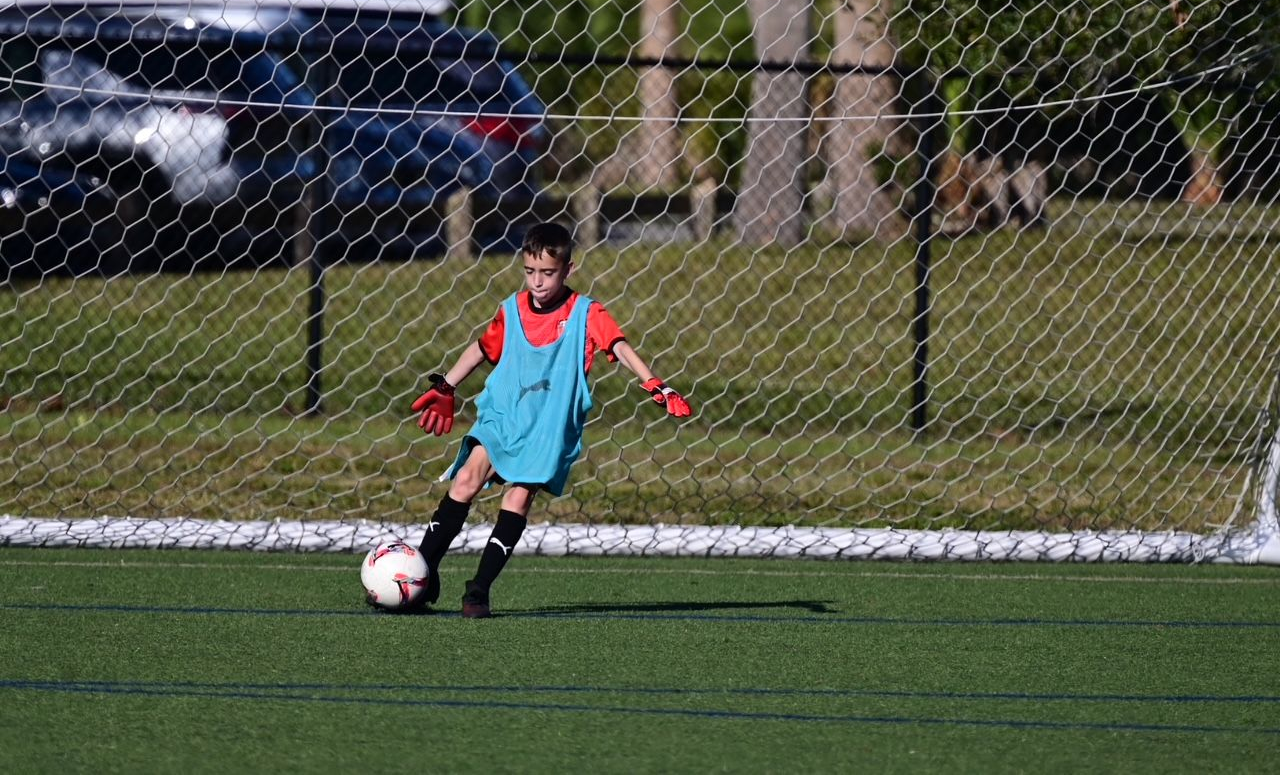 Space Coast United Soccer kids playing soccer