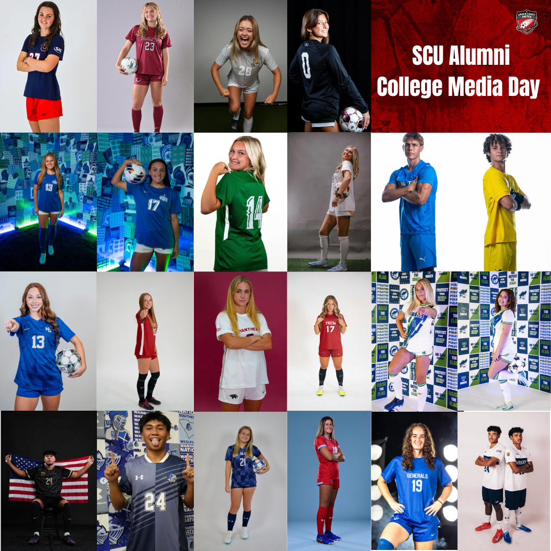 Space Coast United Alumni Shine on College Media Day!