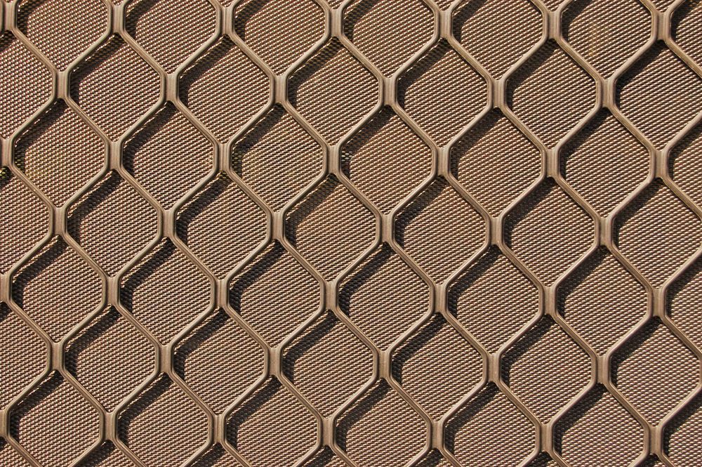 Diamond-patterned Security Grille Overlaying — Australian Flyscreens & Security Doors in Newcastle, NSW