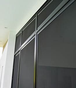 Low-angle Shot of a Wall Composed of Large — Australian Flyscreens & Security Doors in Toronto, NSW