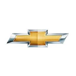 Chevrolet logo: gold cross with silver borders.