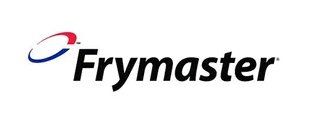 El logotipo de Frymaster está sobre un fondo blanco.