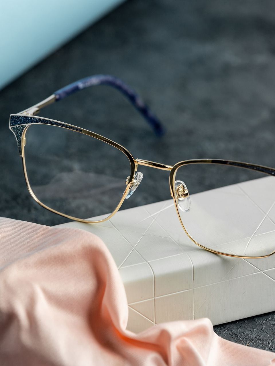 repaired glasses