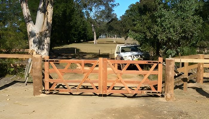 A Wooden Gate — Osborne Fencing in Bundanoon, NSW