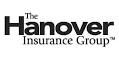 The hanover insurance group logo is black and white on a white background.