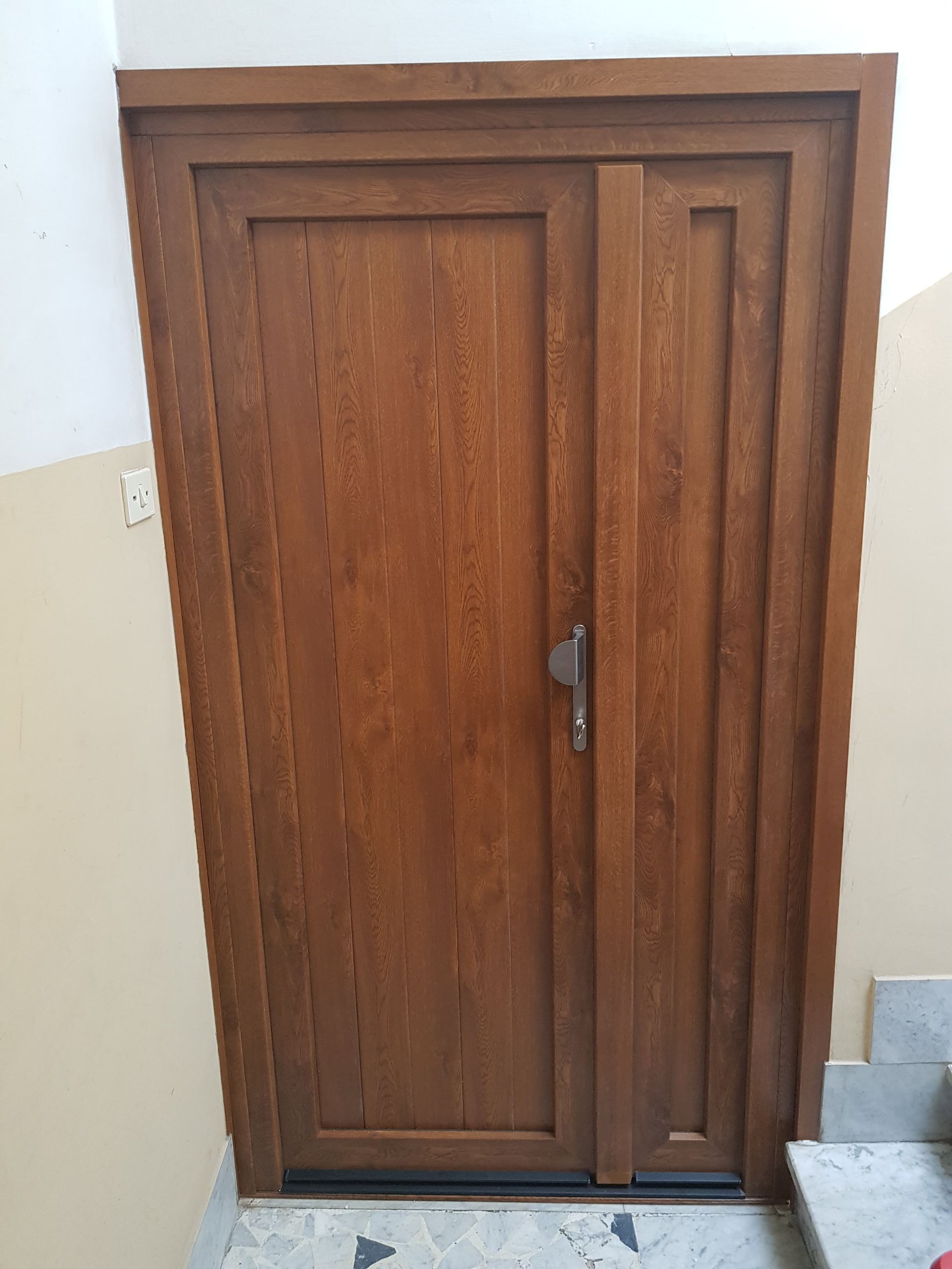 Portoncino installazione - dopo