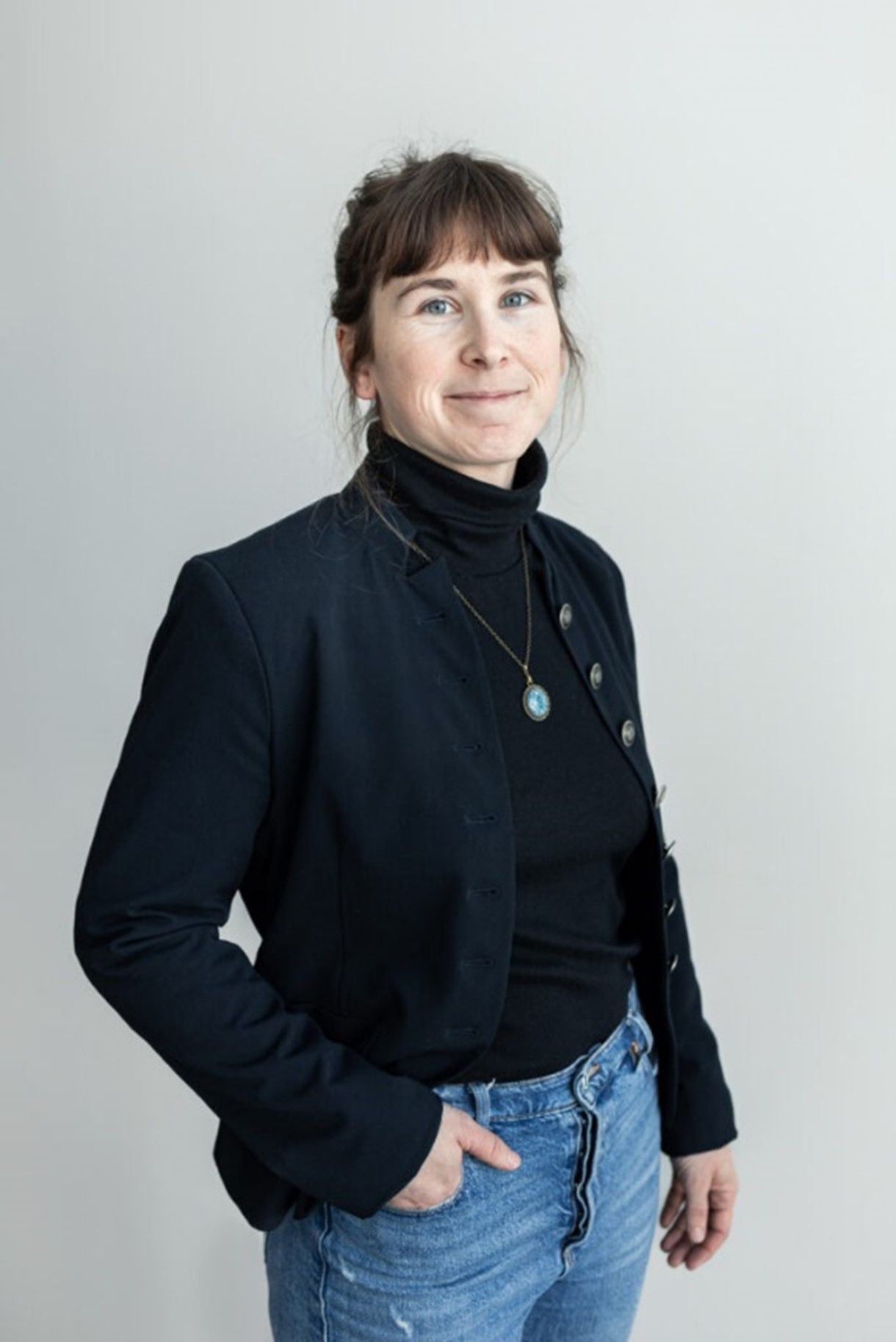 Photo de Maude Limoges, coordonnatrice du grand chantier Économie circulaire Saguenay–Lac-Saint-Jean au CQDD.