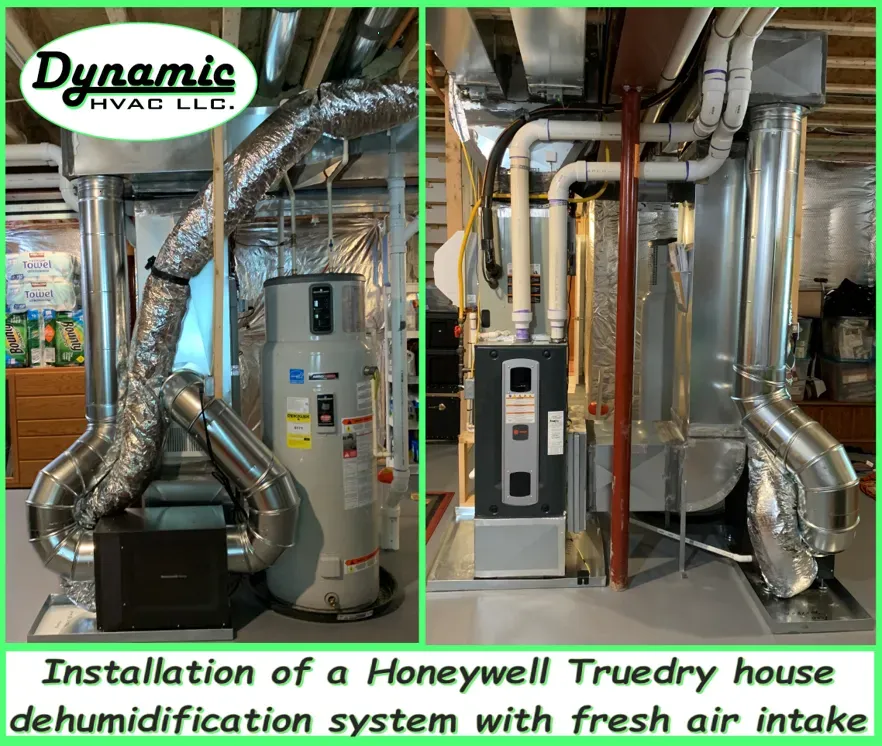 Installation of a Honetwell Truedry — Glenville, PA — Dynamic HVAC LLC